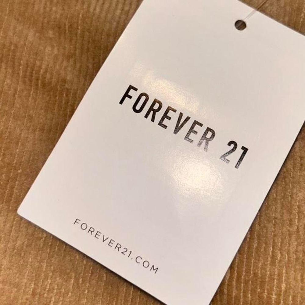 🤎 Y2K BABY CORDUROY MINI SKIRT 🤎 Forever 21 🤎  NEW WITH TAGS - Picture 4 of 5